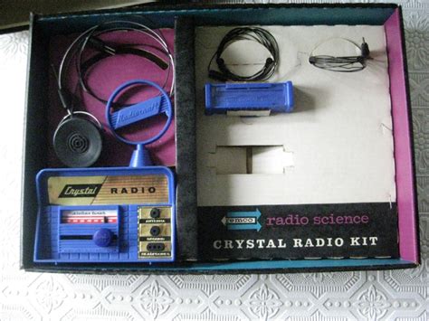 Remco Radiocraft Crystal Radio Kit Style No 106 Vintage 1960s Etsy