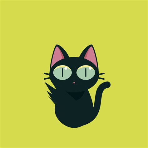 Animation Cat  By Natt Rocha Find And Share On Giphy