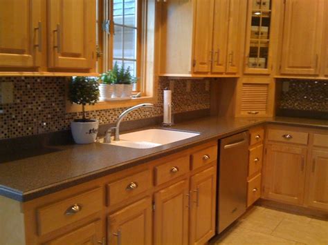 You can stick with a simple color scheme or create a mosaic of colors. Kitchen backsplash on a budget - Contemporary - Kitchen ...