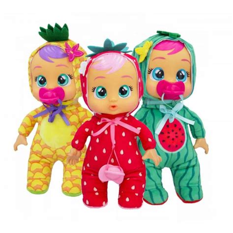 Muñeca Bebé Cry Babies Cuddles Tutti Frutti Surtido