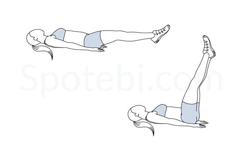 Straight Leg Raise Illustrated Exercise Guide