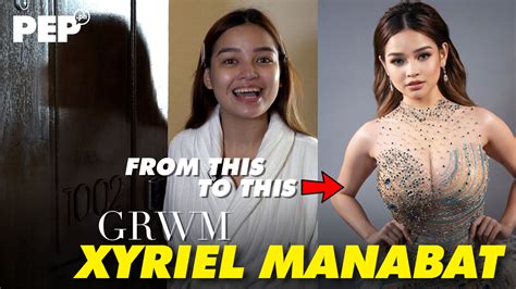 watch how xyriel manabat got ready for the abs cbn ball pep ph