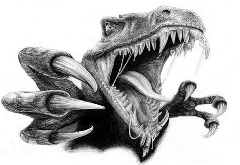Beware The Raptor By P26 On Deviantart Dinosaur Tattoos Dinosaur