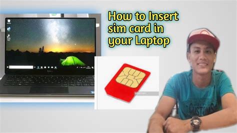 How To Insert Sim Card In A Laptopportagetoshiba Youtube