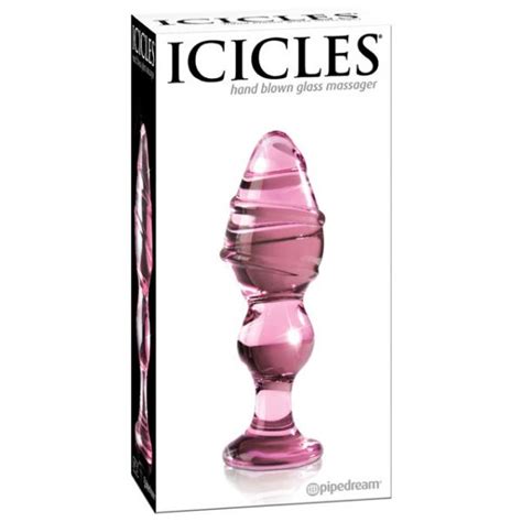 Icicles No 27 Pink Glass Butt Plug On Literotica