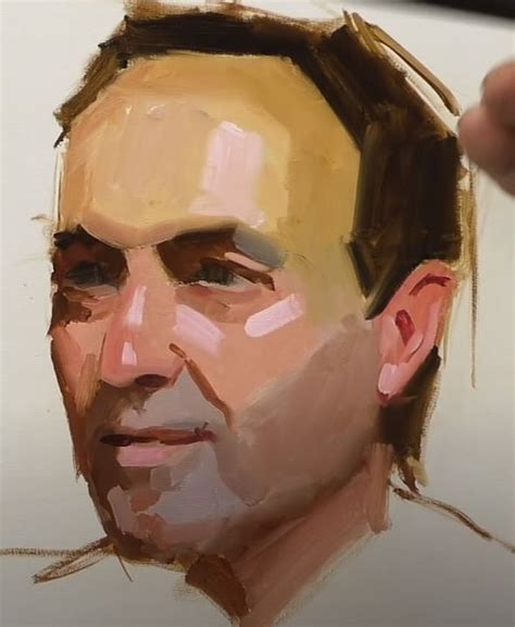 Face Color Zones Painting Art Lesson Portrait Painting Portrait Drawing