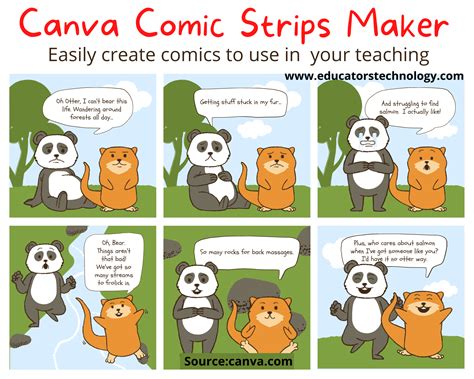 Here Is How To Easily Create A Comic Strip Using Canva Educators Technology