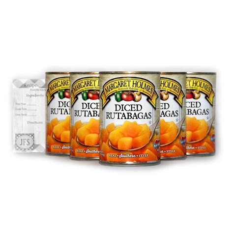 Margaret Holmes Diced Canned Rutabaga 145 Oz Cans Pack