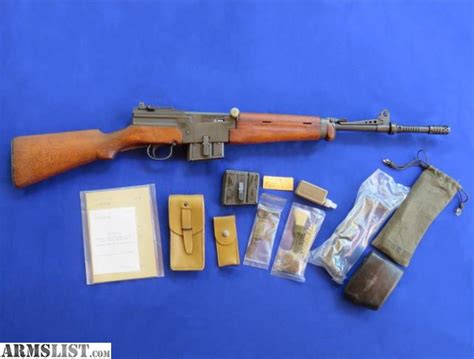 Armslist For Sale French Mas Mle 4956 Semi Auto Rifle W Extras Unfired