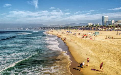 Our painters proudly serve santa monica! Santa Monica Beach Painting by Christopher Arndt
