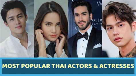 Most Popular Thai Actors And Actresses 2021 Top 10 Youtube