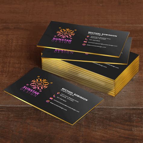 Business card design is an essential part of your branding. Thick Business Cards- Print Business Cards on 32 pt. Thick ...