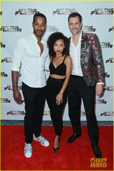 Photo Logan Browning Supports Hit The Floor Cast At Season Premiere Photo Just