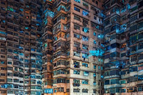 Stacked Urban Architecture Of Hong Kong Peter Stewart Photography