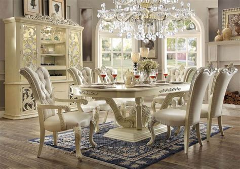 Joseph Luxury Dining Table Set 9 Pcs In 2021 Dining Room Victorian