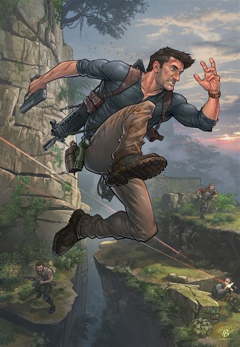 Fantastic Uncharted 4 Fan Art Based Off Of The 15 Minute Gameplay Trailer