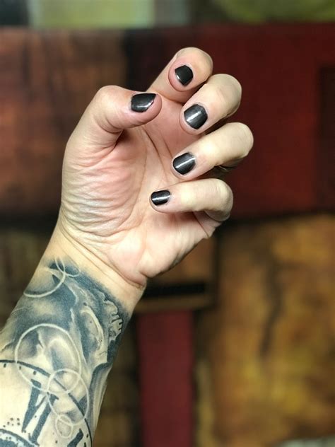 It just don't feel right! OPI Don't Take Yosemite For Granite (with Chanel Black ...