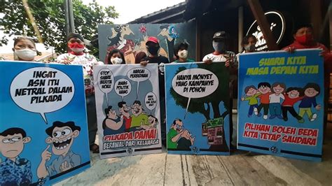 Memberikan nasehat dan kata bijak bagi seseorang adalah hal umum yang kita lakukan untuk teman atau kekasih yang memiliki. Lewat Karikatur Unik dan Lucu, Komunitas Ini Serukan Pilkada Solo Damai