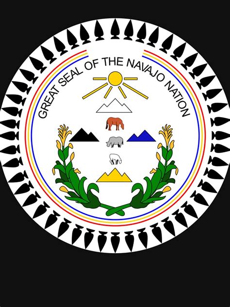 Great Seal Of The Navajo Nation T Shirt By Argosdesigns Redbubble