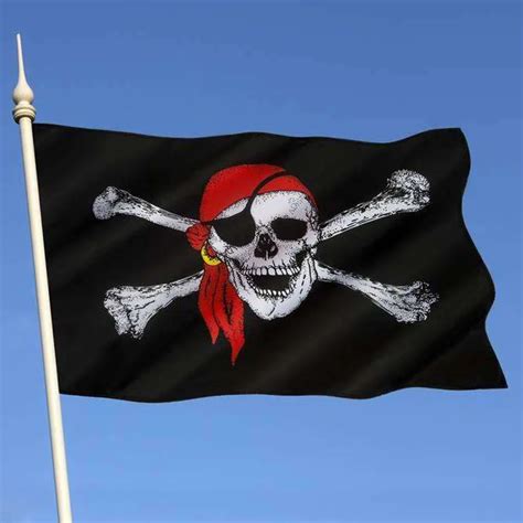 Pirates Flag Pirate Flag Jolly Rogers Nylon Read On Learn About The