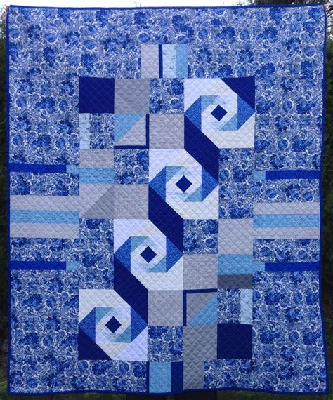 New Snail Trail Quilt Finished