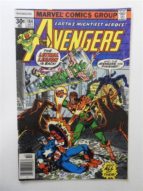 The Avengers 164 1977 Vg Condition Comic Books Bronze Age