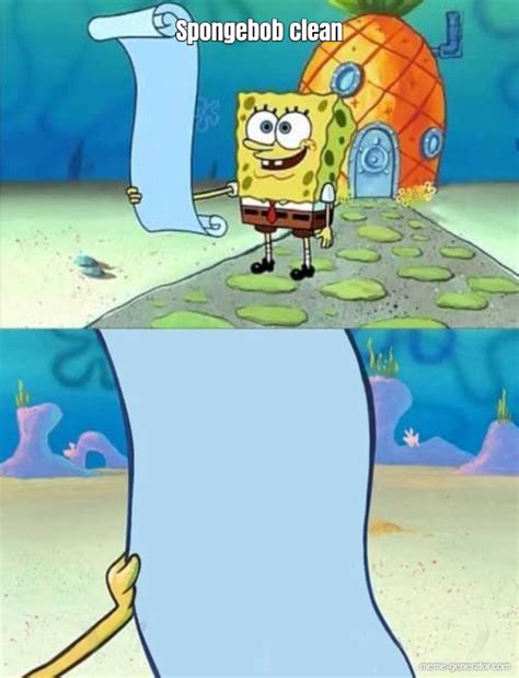 Spongebob Clean Meme Templates