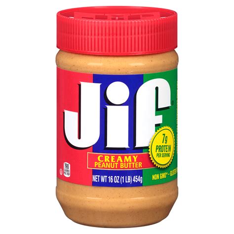 Jif Creamy Peanut Butter 16 Oz Peanut Butter Meijer Grocery