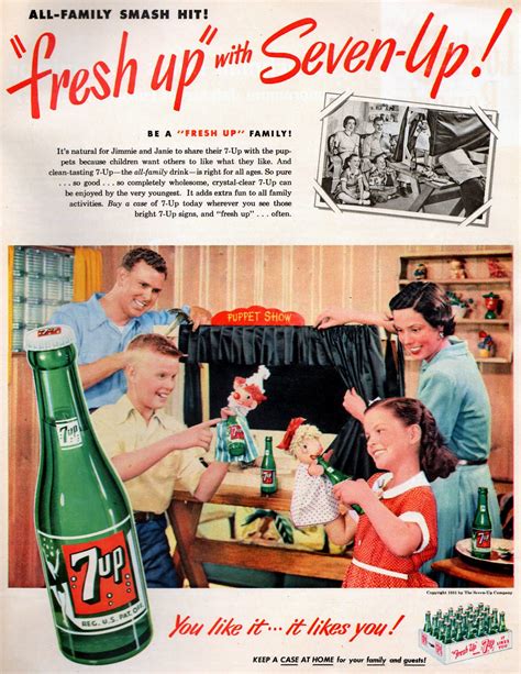 7up Ads From The 1950s ~ Vintage Everyday