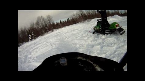 Backcountry Snowmobiling At Split Rock Maine Youtube