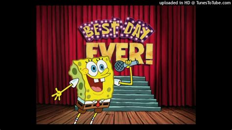 Spongebob Squarepants Best Day Ever Song Instrumental Youtube