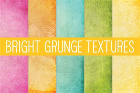 Bright Grunge Textures Creative Daddy