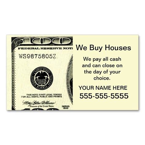 Shop with afterpay on eligible items. We Buy Houses Business Card | Zazzle | We buy houses, Home ...