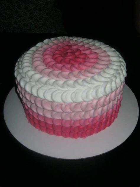 Check spelling or type a new query. Pink ombré petal cake | Petal cake, Cake, Desserts