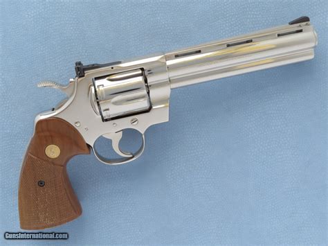 Colt Python 6 Inch Nickel Cal 357 Magnum Sale Pending
