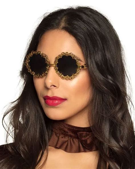 Gold Round Glasses Party Delights