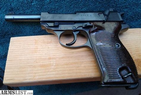 Armslist For Sale 1943 Mauser Model P38