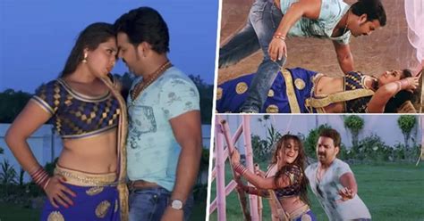 kajal raghwani sexy video bhojpuri actress pawan singh s bold romantic song goes viral watch