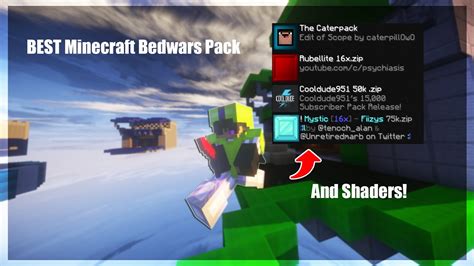 Best Minecraft Bedwars Pack And Shaders Youtube