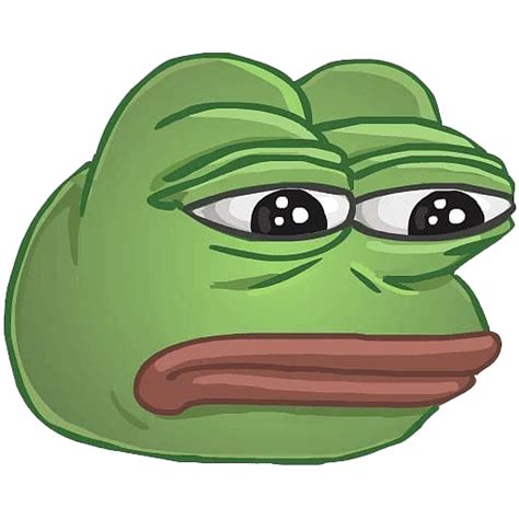 Sad Pepe The Frog Meme Png Transparent Picture Png Mart 1980 The Best
