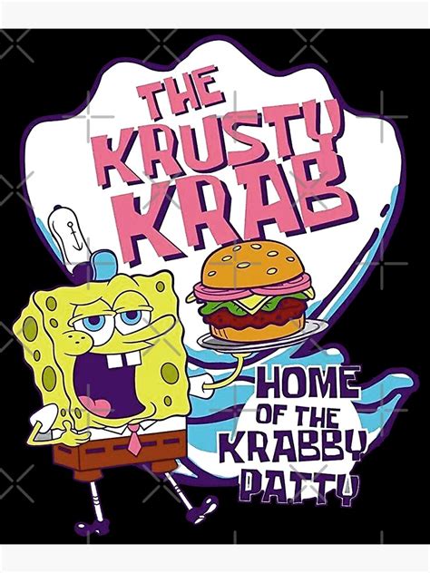 Spongebob The Krusty Krab Home Of The Krabby Patty Photographic