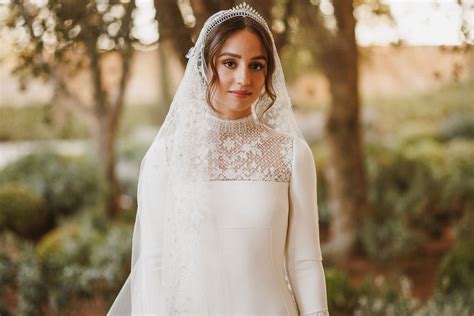 Dior Posts New Photos Of Princess Iman Of Jordans Royal Wedding Gown