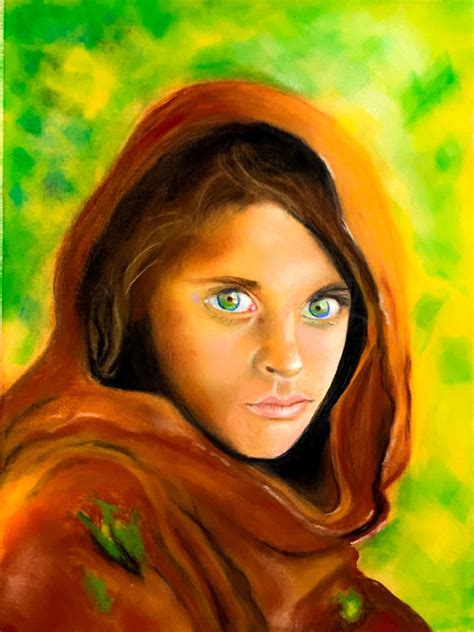 Afghan Girl Sharbat Gula National Geographic 1984 Photographic