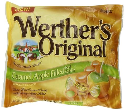 Werthers Caramel Apple Filled Candy Original 9 Ounce