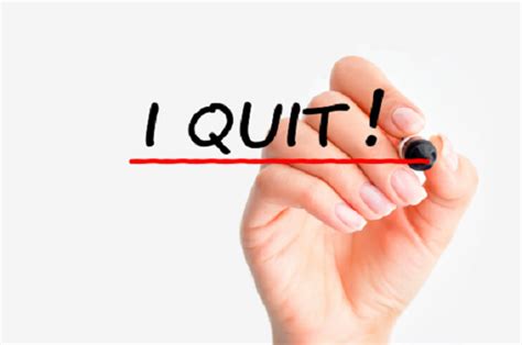But quitting a job over the phone is not at all polite way. Quit Addiction, The How-To Guide to Stopping Drug and ...