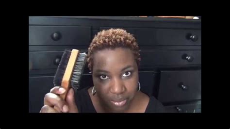 Brush Coils Quick Coils Technique For Short Natural Hair Youtube