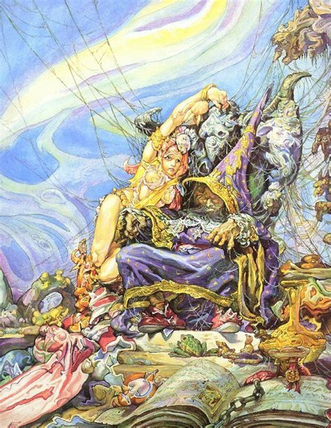 Terry Pratchetts Discworld By Josh Kirby Illustration Art Kirby Art