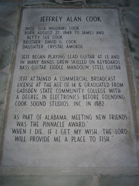 Jeff Cook plaque near statues in Fort Payne. | Sweet home alabama, Fort