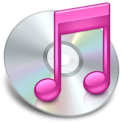 iTunes Pink Icon - iTunes Icons - SoftIcons.com