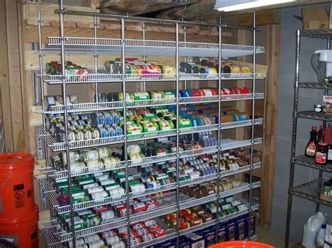 Rotating canned food storage idea. Canned goods storage rack | Canned good storage, Pantry ...